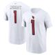 "Men's Nike Kyler Murray White Arizona Cardinals Name & Number T-Shirt"