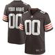 "Cleveland Browns Nike Game Team Colour Jersey - Custom Youth"
