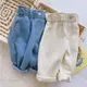 Jeans bleus pour bébés filles et garçons pantalons pour enfants pantalons pour tout-petits