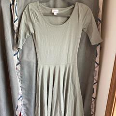 Lularoe Dresses | Extra Small Lularoe Nicole Dress New Without Tags | Color: Gray | Size: Xs