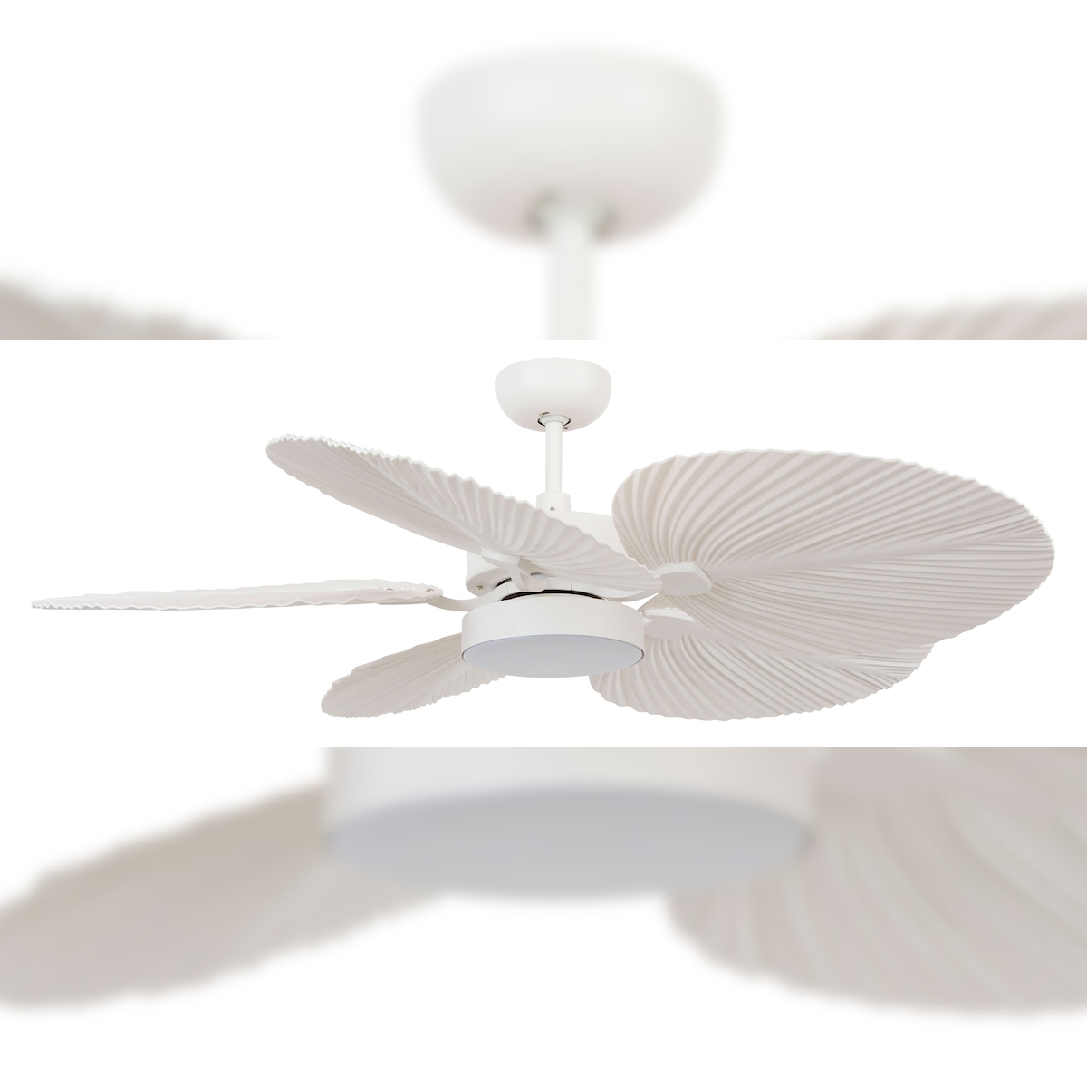 Lucci DC Deckenventilator Bali Weiß mit LED & Fernbedienung 132 Image