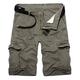 KOCTHOMY Men's Cargo Shorts, Summer Relaxed Fit Outdoor Beach Shorts