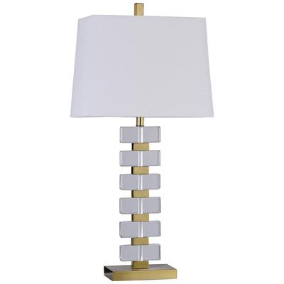 Crystal Table Floor Lamps You Ll Love, Jolie Tapered Candlestick Crystal Table Lamp