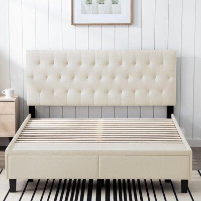 Wade Logan Galey Tufted Upholstered, Wayfair Upholstered Headboard With Storage