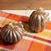 Glitzhome S/2 or S/3 Handblown Glass Pumpkins Thanksgiving Table Centerpiece for Fall Harvest Gift Decor