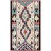 Geometric Tribal Oriental Moroccan Area Rug Wool Hand-knotted Carpet - 7'0" x 11'0"