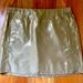 J. Crew Skirts | J. Crew Silk Gold Skirt Size 4 | Color: Gold | Size: 4