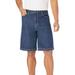 Men's Big & Tall 5 Pocket Denim Shorts by Liberty Blues® in Stonewash (Size 48)