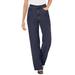 Plus Size Women's Perfect Relaxed Cotton Jean by Woman Within in Indigo (Size 26 WP)