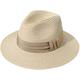 Lanzom Women Wide Brim Straw Panama Roll up Hat Fedora Beach Sun Hat UPF50+ - - One Size