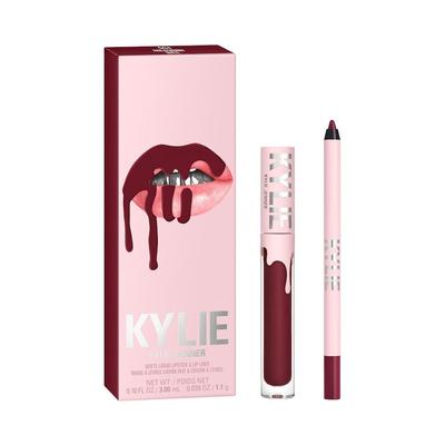 KYLIE COSMETICS Matte Lip Kit Make-up Set 504 - HOLLYBERRY 4.25 g Braun Image