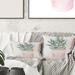 East Urban Home Rectangle, Cactus & Succulent House Plants II - Farmhouse Printed Throw Pillow /Polyfill blend | 12 H x 20 W x 5 D in | Wayfair