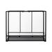 REPTIZOO 135 Gallon Turtles Terrarium Glass/Plastic/Metal | 36 H x 48 W x 18 D in | Wayfair RK481836