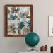 Winston Porter Topaz Garden I - Picture Frame Painting on Canvas in Black/Blue/Gray | 20 H x 17 W in | Wayfair 32030B7E8B2846B18C25ABE107791917