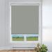 Symple Stuff Roll-Up Shade Window Blackout Gray Roman Shade Synthetic Fabrics in Brown | 72 H x 38 W x 3.3 D in | Wayfair