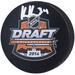 Kaapo Kahkonen San Jose Sharks Autographed 2014 NHL Draft Logo Hockey Puck