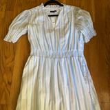 J. Crew Dresses | J Crew Summer Dress - Size M | Color: Blue/White | Size: M