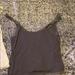 American Eagle Outfitters Tops | Crop Tank Bundle | Color: Gray/Tan/White | Size: L