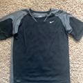 Nike Shirts & Tops | Boys Nike Fit Dry Shirt | Color: Black/Gray | Size: Boys Large 14-16