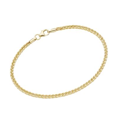 Luigi Merano - Armband Zopfkette, Gold 375 Armbänder & Armreife 1 ct Gold Damen