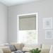 LEVOLOR Custom Heathered Cordloop Light Filtering Roller Shades in Graphite Metal in White | 36 H x 40 W x 3.25 D in | Wayfair