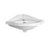 Whitehaus Collection Vitreous China White Vitreous China Oval Wall Mount Bathroom Sink & Overflow | 11.25 H x 29.5 W x 26.75 D in | Wayfair