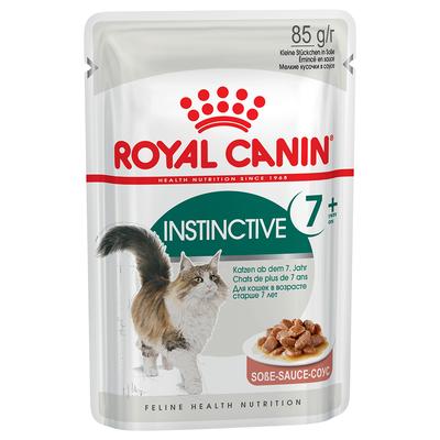 48x85g Instinctive +7 in Gravy Royal Canin Wet Cat Food