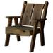 Live Edge Locust Wood Timberland Chair