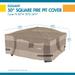 Duck Covers Elegant Square Fire Pit Cover