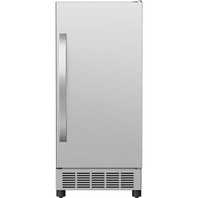 EdgeStar 15 Inch Wide 25 Lbs. Capacity Built-In Ice Maker with 50 Lbs.