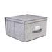 Laura Ashley Jumbo Storage Box in Almeida - L16"x W16"x H10"