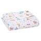 aden + anais 100% Cotton Muslin Dream Blanket, 120x120cm, Newborn Nursery & Cot Blankets for Baby Girls & Boys, Toddler & Infant Bedding, Shower & Registry Gift, Winnie in The Woods