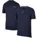 Men's Nike Navy Penn State Nittany Lions 2021 Sideline Football Coaches Performance Top