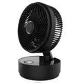 Pro Breeze 8" Foldable Desk Fan - Air Circulator Fan with Low Energy DC Motor - Quiet Cooling Fan with 24 Speeds, 4 Operating Modes, 12 Hour Timer for Home, Bedroom and Office - Black
