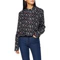 7 For All Mankind Women's Western Shirt, Black, S