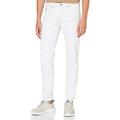 BOSS Men's Taber Bc-c Tapered Fit Jeans, White (Natural 105), W33/L32 (Size: 3332)