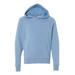 Independent Trading Co. PRM15YSB Youth Special Blend Raglan Hooded Sweatshirt in Pacific size Medium | Cotton/Polyester PRM15YSBC