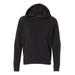 Independent Trading Co. PRM15YSB Youth Special Blend Raglan Hooded Sweatshirt in Black size Small | Cotton/Polyester PRM15YSBC