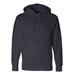 Independent Trading Co. IND4000 Heavyweight Hooded Sweatshirt in Classic Navy Blue size Medium | Fleece IND400