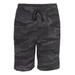 Independent Trading Co. IND20SRT Midweight Fleece Shorts in Blackuflage size Large | Cotton/Polyester Blend