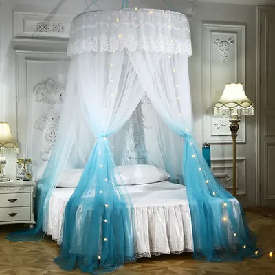 Filets de lit pour adultes et enfants 3 portes housse de lit modifiée rideau moustiquaire