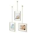 Umbra Fotochain 13 X 18 cm Picture Display, Set of Three, Brass