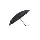 SAMSONITE Wood Classic S - 3 Section Auto Open Close Short Folding Umbrella, 27 cm, Black (Black)