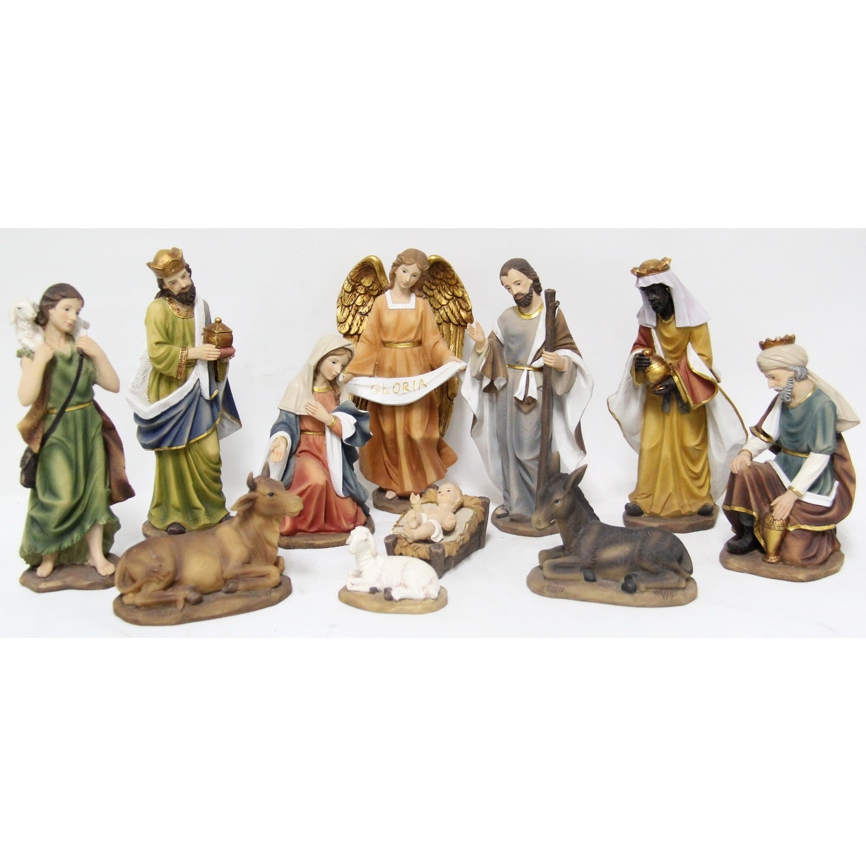 11 Pcs Nativity Set - 8 Inch H