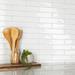 Merola Tile Chester Bianco 2" x 10" Ceramic Wall Tile