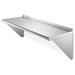 36 x 12 Inch NSF Stainless Steel Shelf by GRIDMANN - Silver - 12" x 36"