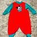 Disney Pajamas | Baby’s First Christmas Disney Onesie Pajamas | Color: Green/Red | Size: 12-18mb