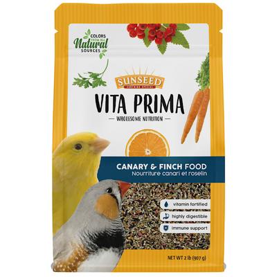 Sun Seed Vita Prima Canary & Finch Food for Birds, 2 lbs.