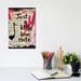 East Urban Home Love Note by Elexa Bancroft - Wrapped Canvas Textual Art Print Canvas in Black/Red | 12 H x 8 W x 0.75 D in | Wayfair