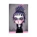 East Urban Home Lydia Deetz - Wrapped Canvas Painting Print Canvas in Black/Gray/Green | 12 H x 8 W x 0.75 D in | Wayfair